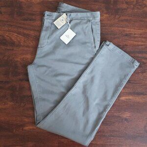 NWT Faherty Men's 40x34 Organic Cotton Icon Stretch Office Chino Pants